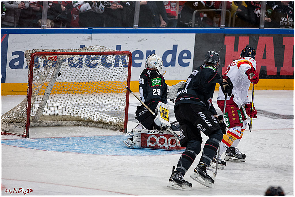 DEL, Koelner Haie - Duesseldorfer EG, 14.02.2017